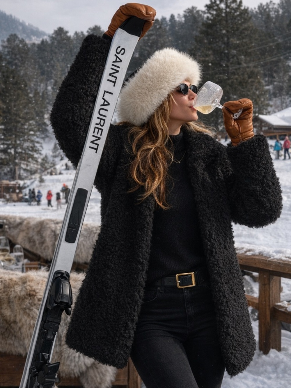 Aritzia Wilfred Labaratoire Shearling Faux Fur Teddy Coat – Size S